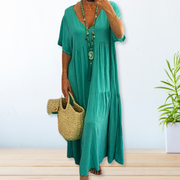 Amirah | Cotton Linen Dress