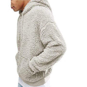 Plush Hooded Sweatshirt